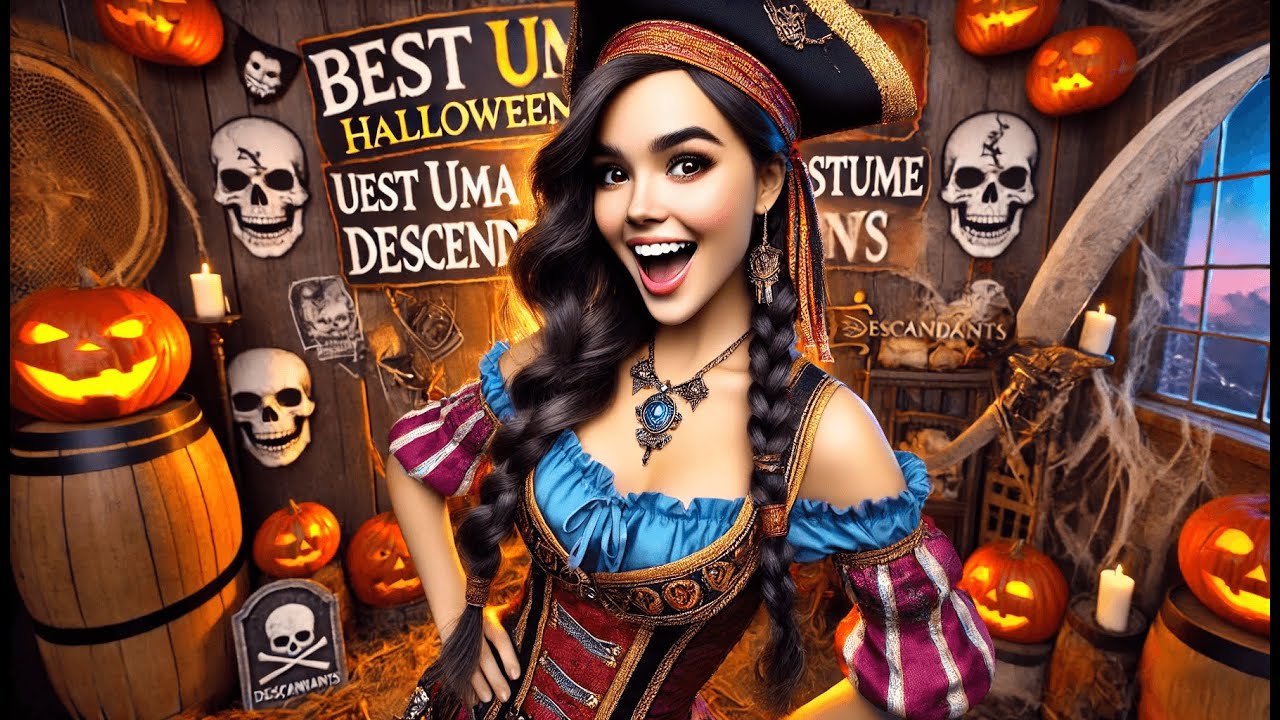 🎭 Disguise Descendants Red Costume for Kids | Best Uma Halloween Costume Descendants 👸