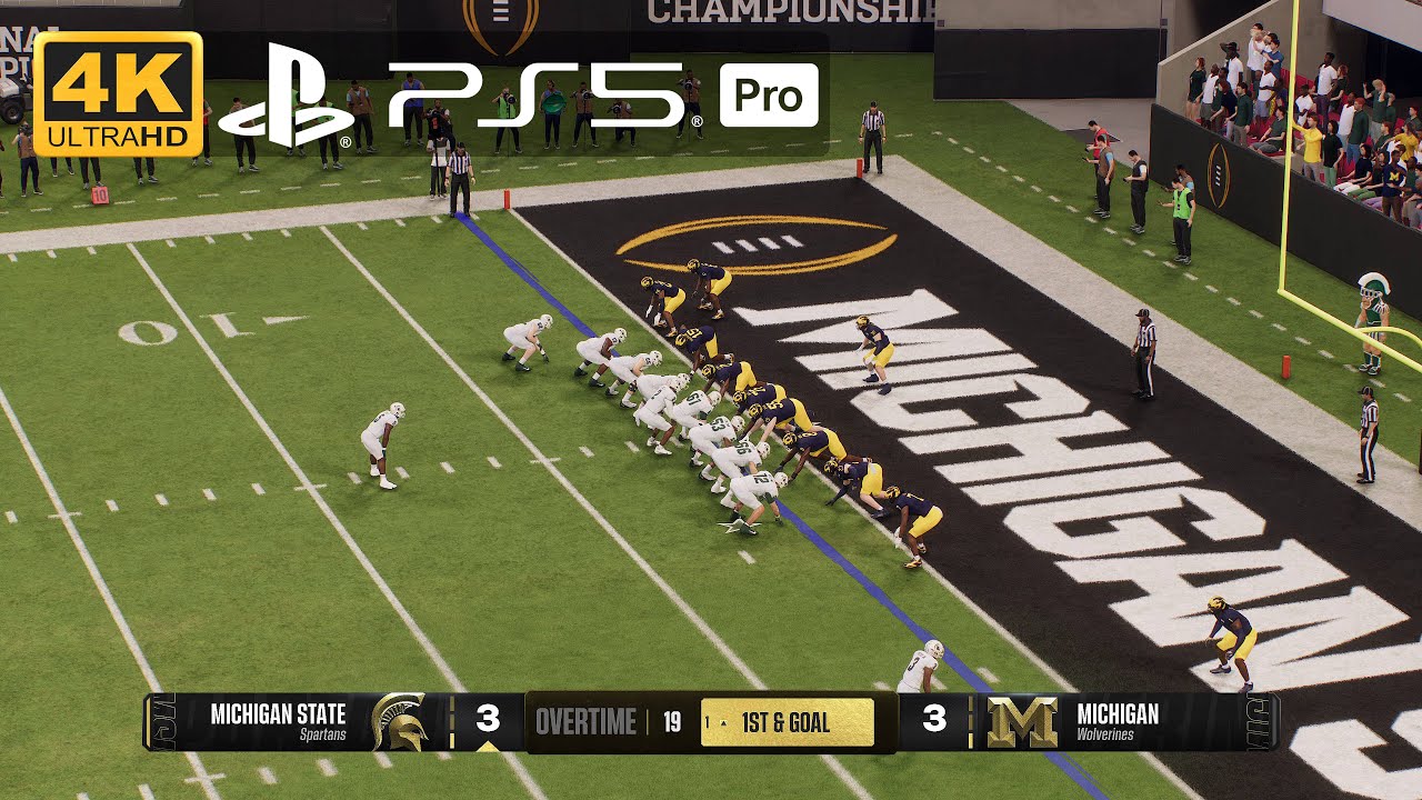 (PS5 Pro) College Football 25 Gameplay 4K