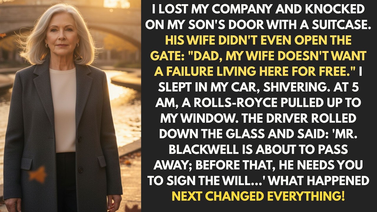 My Business Collapsed. I Went To My Son’s Place Hoping To Stay. His Wife Slammed The Door. But...