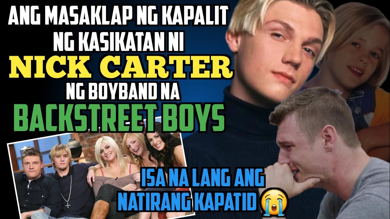 Grabe, halos maubos ang mga kapatid ni Nick Carter | AKLAT PH