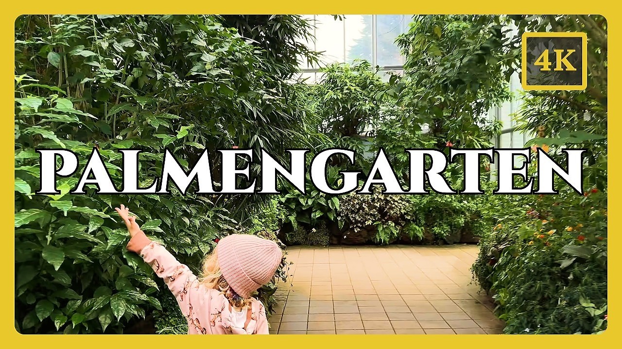 A Day at Palmengarten 🌿 | Frankfurt, Germany 🇩🇪 Nature in the City