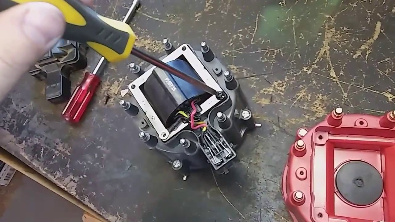How to change a coil cap and rotor on a GM HEI  distributor