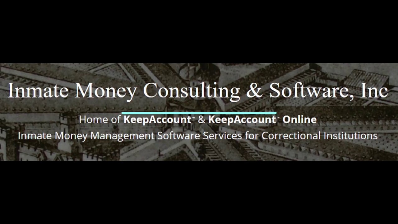 KeepAccount Inmate Trust Fund Accounting Software