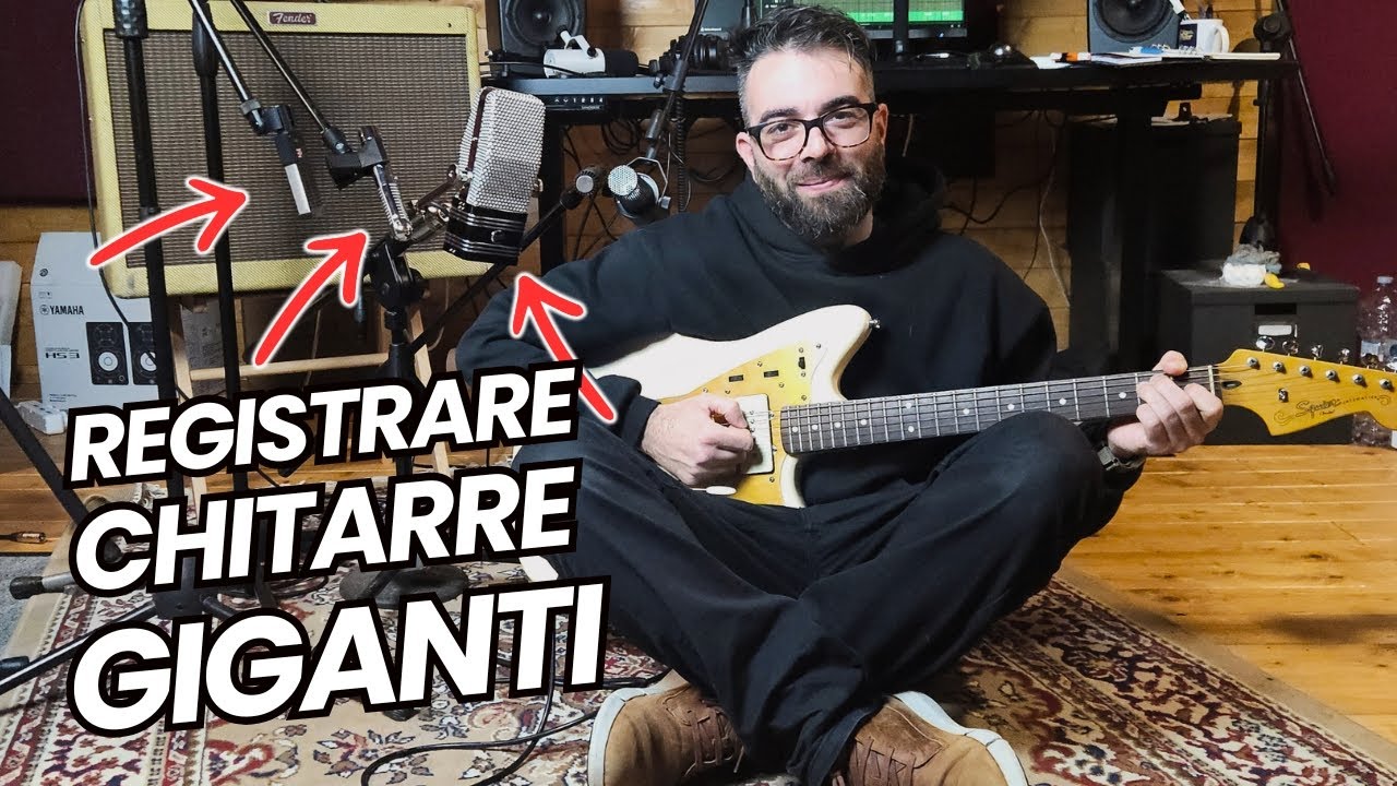La Tua CHITARRA in Studio Suona 