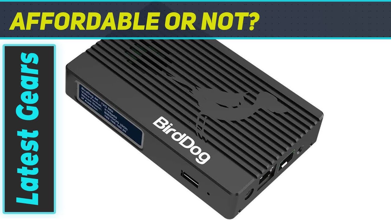 BirdDog 4K 12G-SDI NDI Encoder/Decoder - Unleashing 4K Excellence!