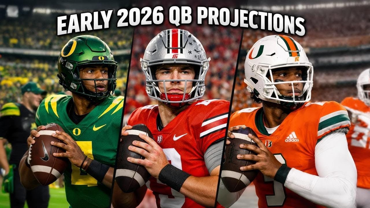 Early 2026 Top 10 QB Projections Via On3 JD Pickell | Instant Reaction 