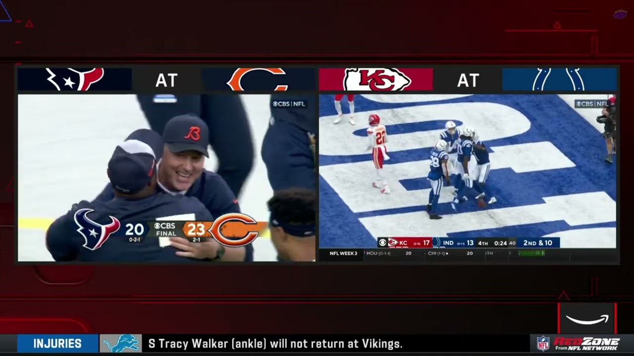 WILD moment on NFL RedZone