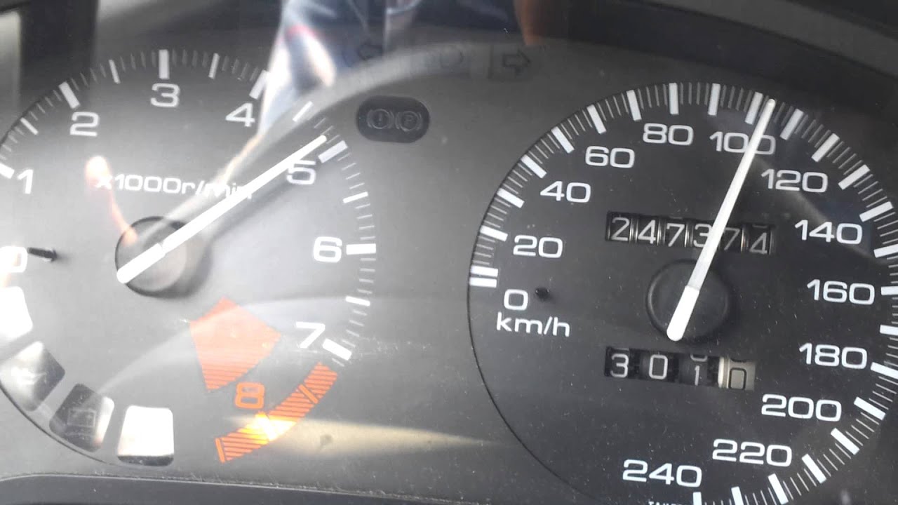 Honda Crx del sol esi  0-140 km/h