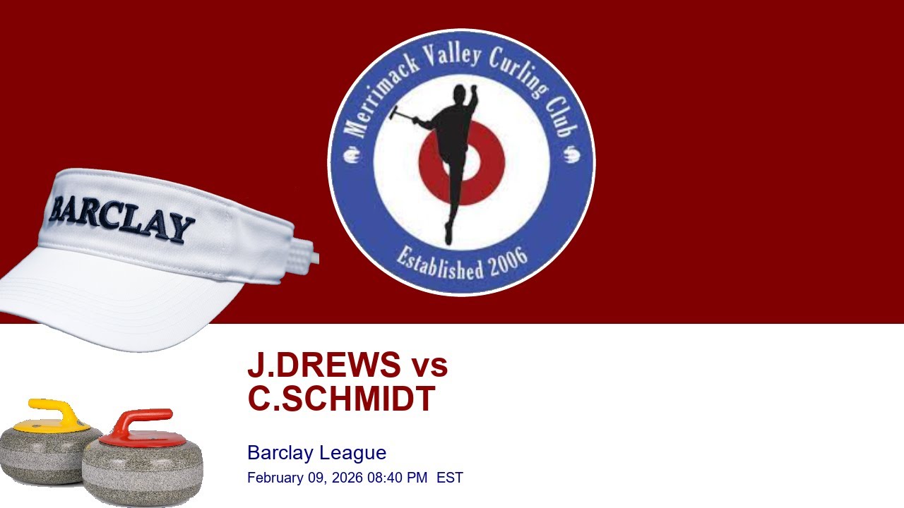 S2: MVCC Barclay League | J.DREWS vs C.SCHMIDT