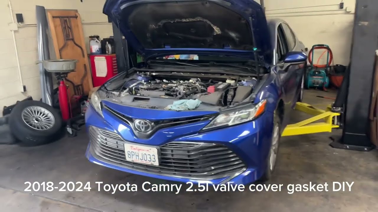 2018 Toyota Camry valve cover gasket replacement (8th gen 2018-2024 Camry 2.5l valve cover gasket)
