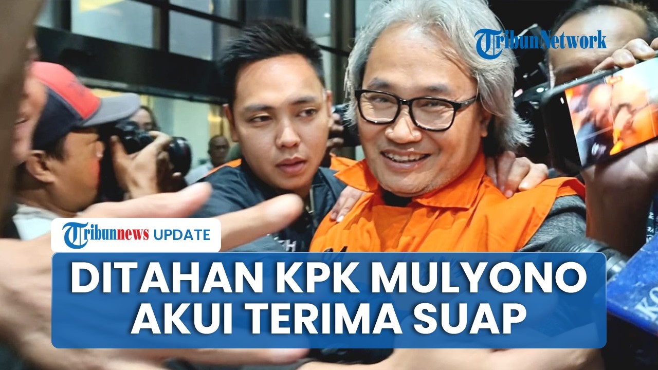 Pakai Rompi Oranye KPK, Kepala KPP Banjarmasin Mulyono Akui Terima Suap Restitusi Pajak