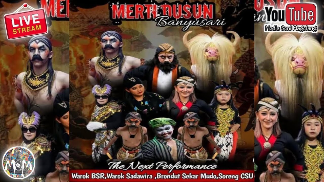 🔴LIVE STREAMING WAROK, BRODUT, SORENG || MERTI DESA BANYUSARI, TEGALREJO, MAGELANG