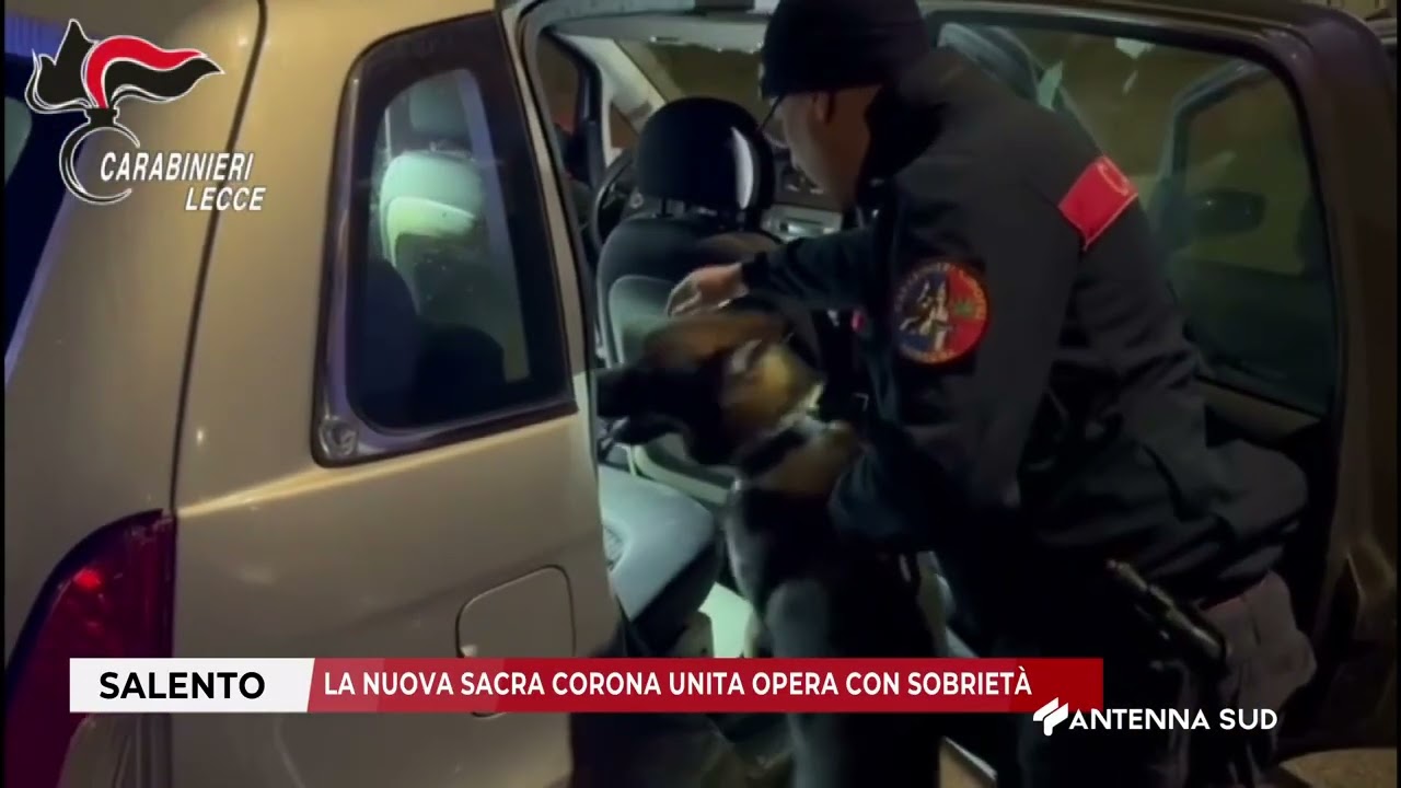 30 GENNAIO 2025   SALENTO   LA NUOVA SACRA CORONA UNITA OPERA CON SOBRIETÀ