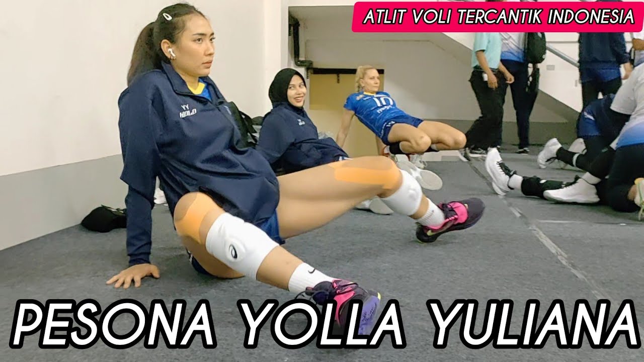 PESONA YOLLA YULIANA ATLIT VOLI TERCANTIK INDONESIA PROLIGA 2022 BANDUNG BANK BJB