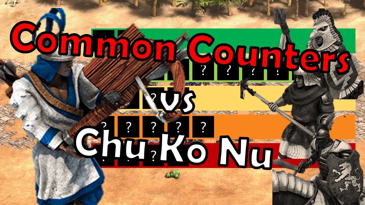ELITE CHU KO NU | Best COMMON Counters | Tierlist | Age of Empires 2