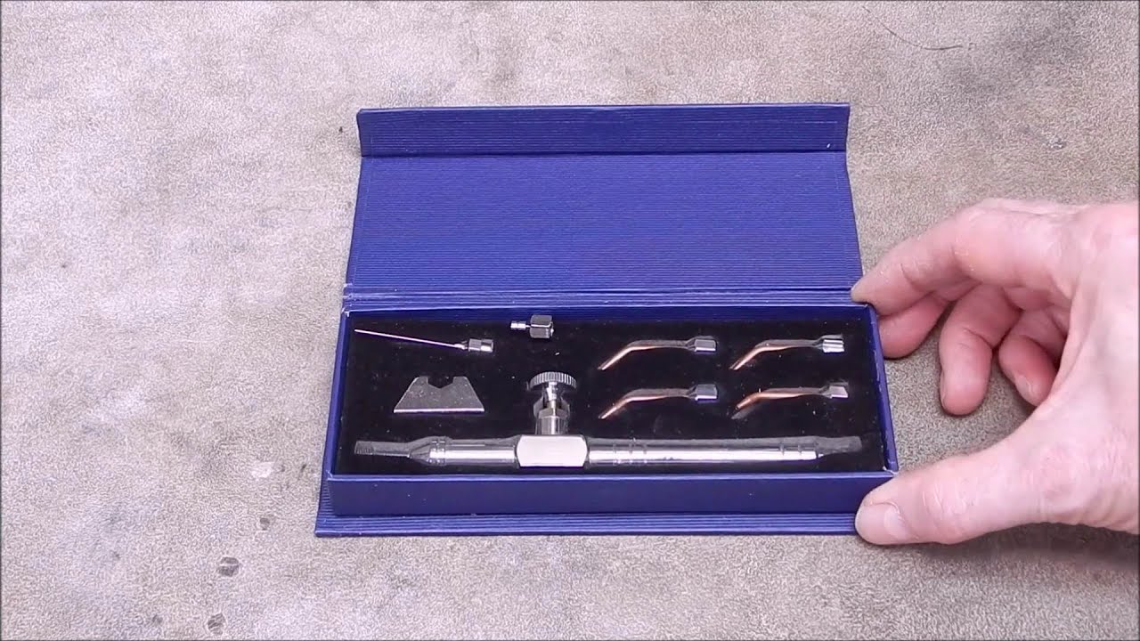 An improved high temperature torch with 5 jet sizes for the H160 HHO gas generator from Banggood.