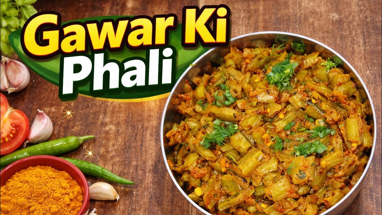 Tasty & Simple Gawar ki Phali | Quick Indian Veg Recipe