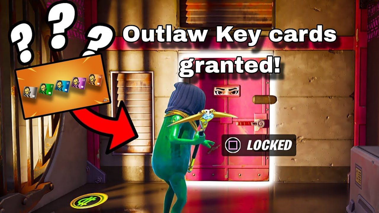 How to use Outlaw key card