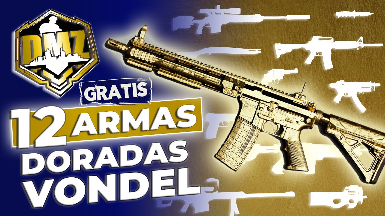 GRATIS 12 ARMAS DORADAS en DMZ Vondel - Call Of Duty Modern Warfare 2