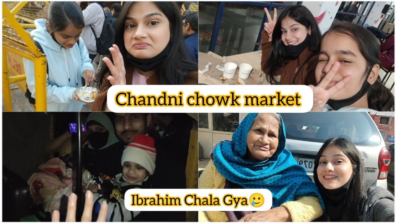 2 baar 100 rupe waste huye mere Chandni Chowk mein | Missed you Ibrahim 🥺❤️ | Dominos Pizza 🍕