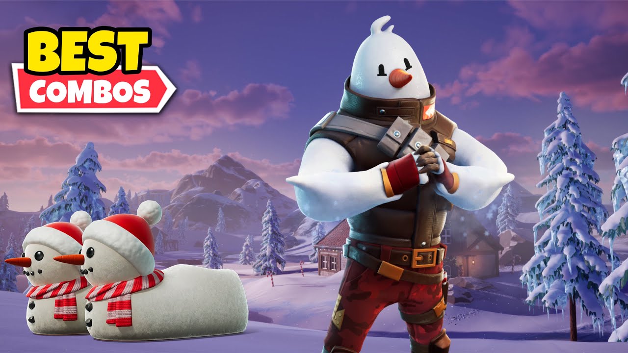 *BEST* SNOW STOMPER KICKS COMBOS IN FORTNITE!!