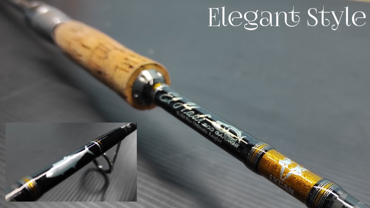 Membuat Joran jigging dari Bahan Carbon Hollow || Lycan Omega