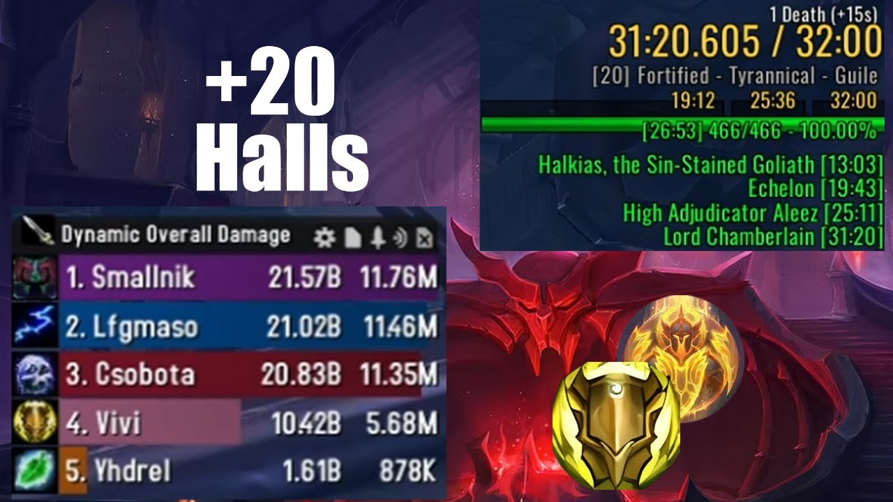 +20 Halls no comms pug - Lightsmith Prot Paladin PoV