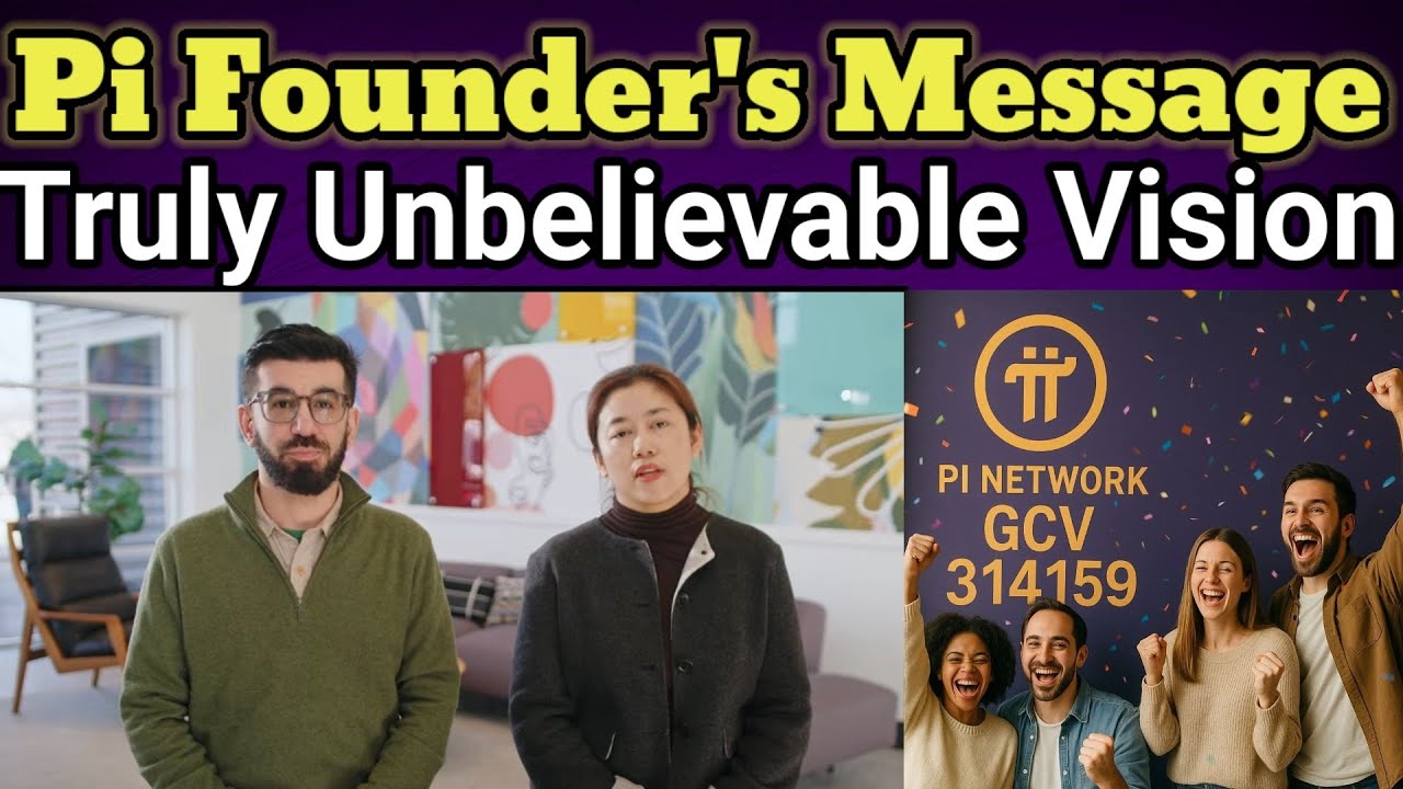 Pi Founder's Message | Pi Network New Update | Pi Network GCV Value | Pi Price Prediction | Faipoo 