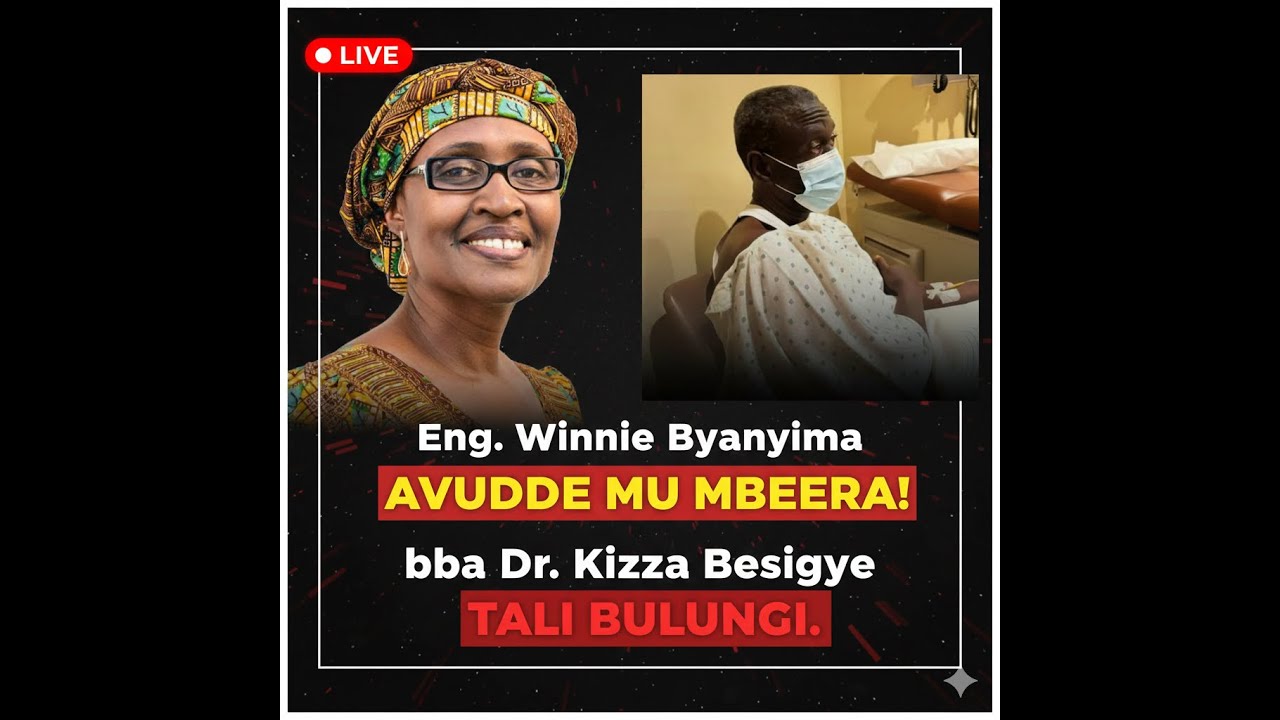 Eng. Winnie Byanyima avudde mu Mbeera bba Dr. Kizza Besigye  tali bulungi.
