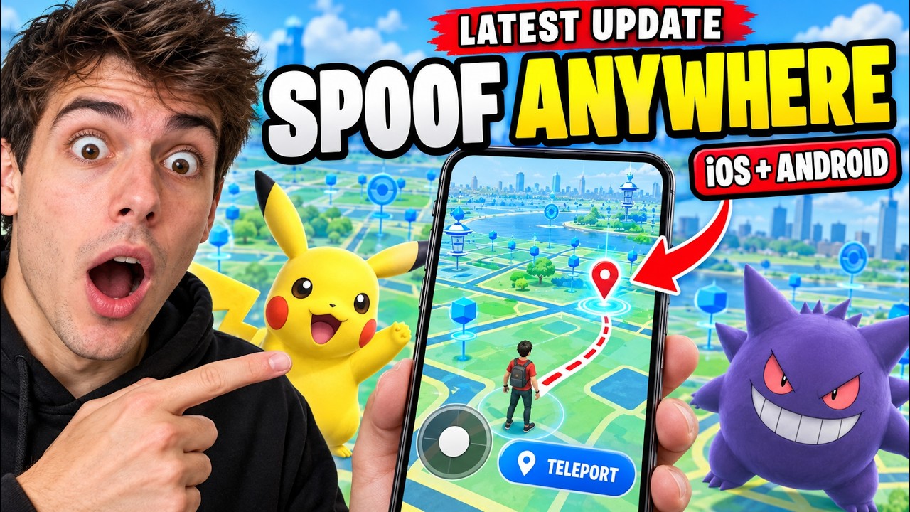 Pokemon GO Spoofer iOS & Android 2026 - How to Spoof Pokemon GO QUICK & EASY (LATEST UPDATE)