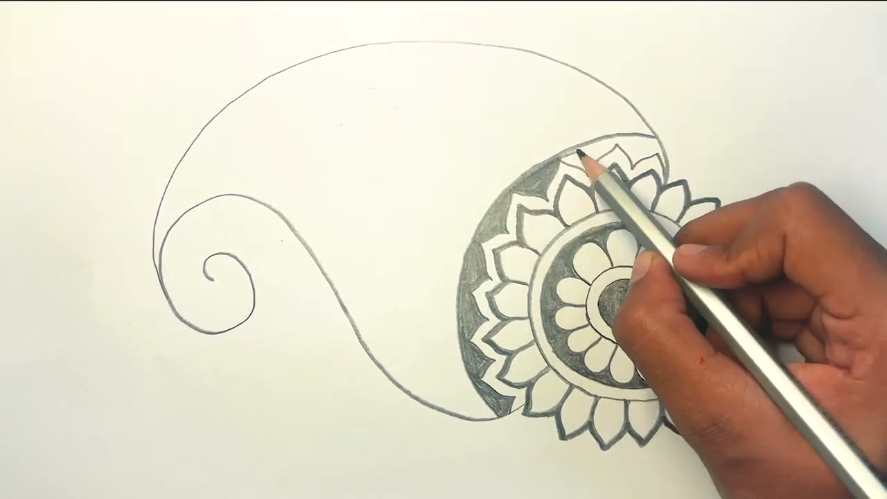 Flower drawing Art