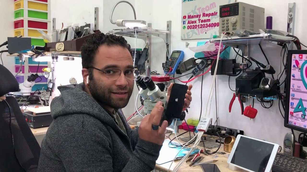 6S PLUS حل عطل تسريب شحن و WIFI