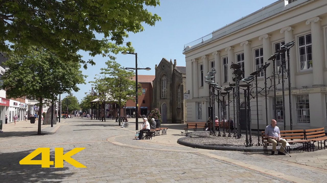 Fareham Walk: Town Centre【4K】