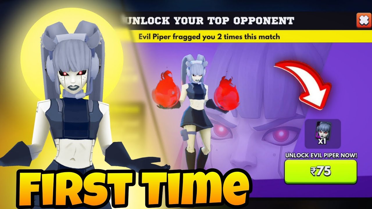 I purchase Evil piper in - #fragproshooter 