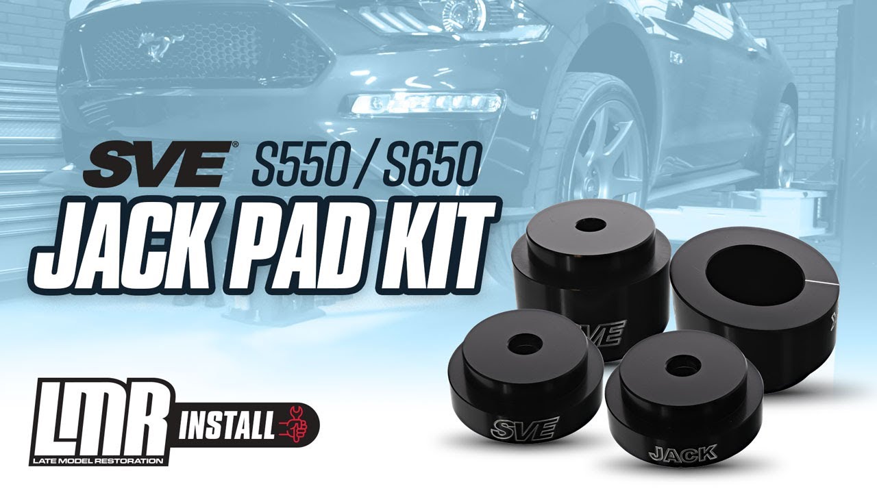 2015-2026 S550 & S650 Mustang: SVE Jack Pad Kit