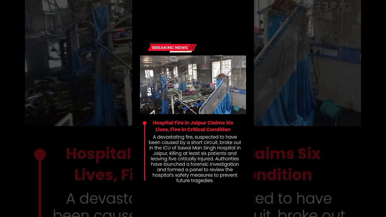Hospital Fire in Jaipur Claims Six Lives, Five in Critical Condition | Breaking News | Globira News
