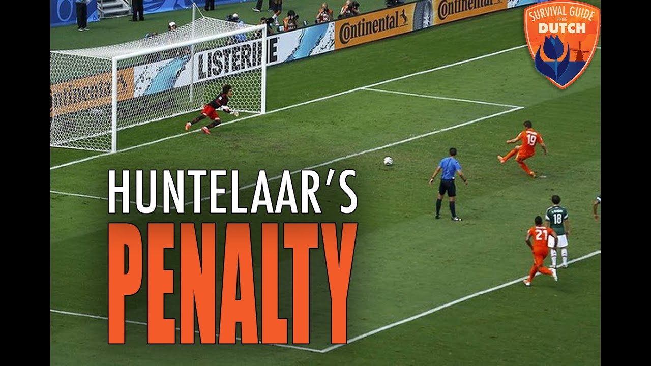 HUNTELAAR'S PENALTY AGAINST MEXICO