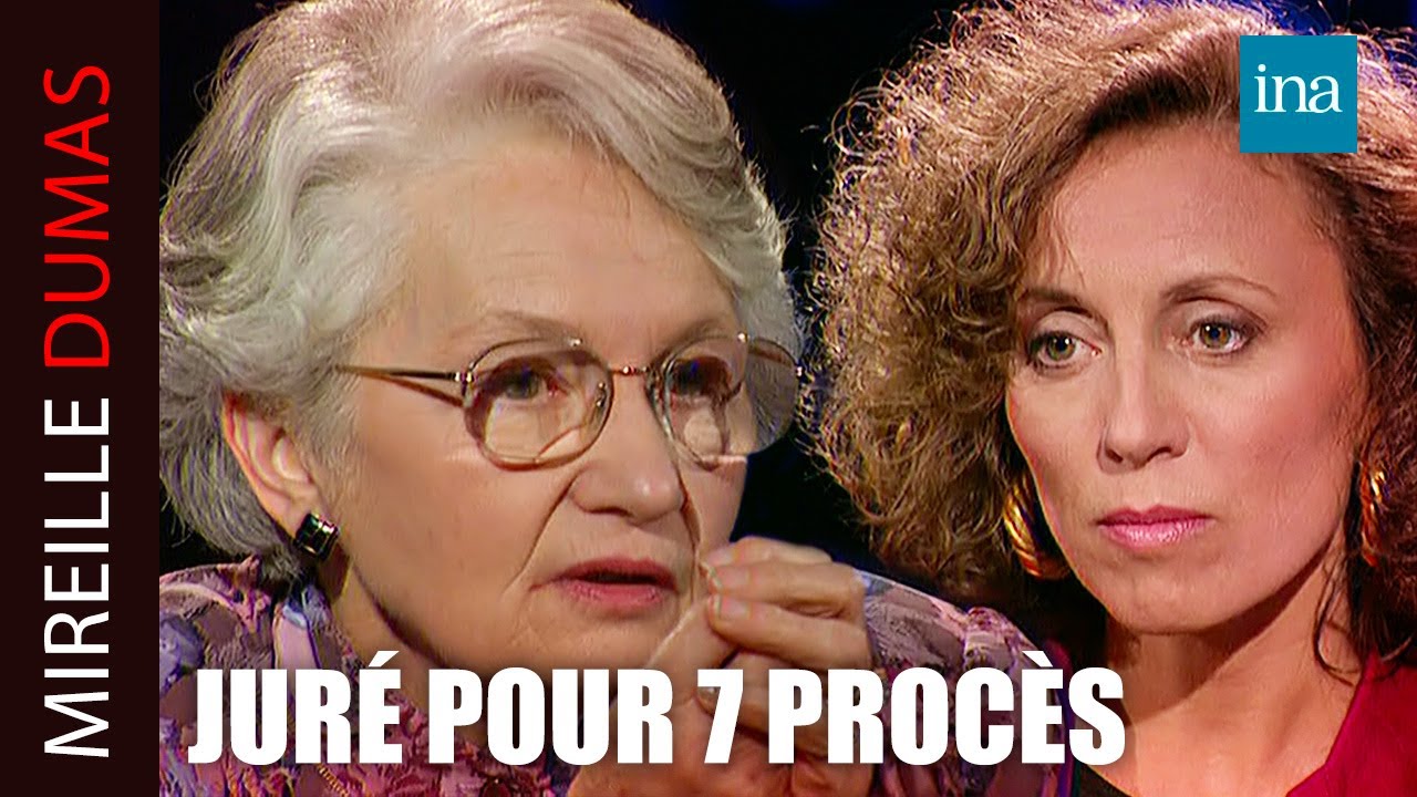 Le destin de Nicole, juré d’assises pour 7 procès | INA Mireille Dumas