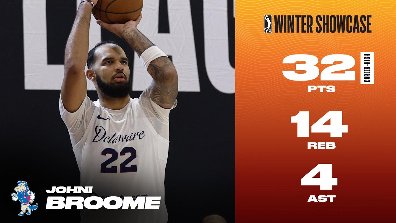 Johni Broome Posted A Career-High 32 PTS & 14 REB In Showcase Finale!