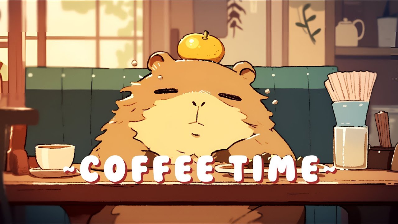 [Long Session] Capybara Lofi Radio | Relaxing Tunes Collection 📚 🎵 | Sleep Aid