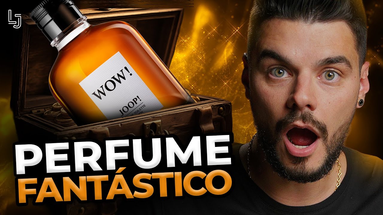 PERFUME FANTÁSTICO E FORA DO RADAR O JOOP WOW É UM ACHADO! POTENTE E MUITO ELOGIADO!