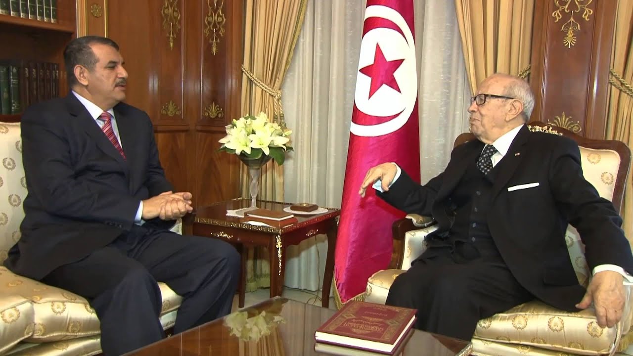 لقاء رئيس الجمهورية مع السيد محمد الهاشمي الحامدي رئيس حزب تيار المحبة