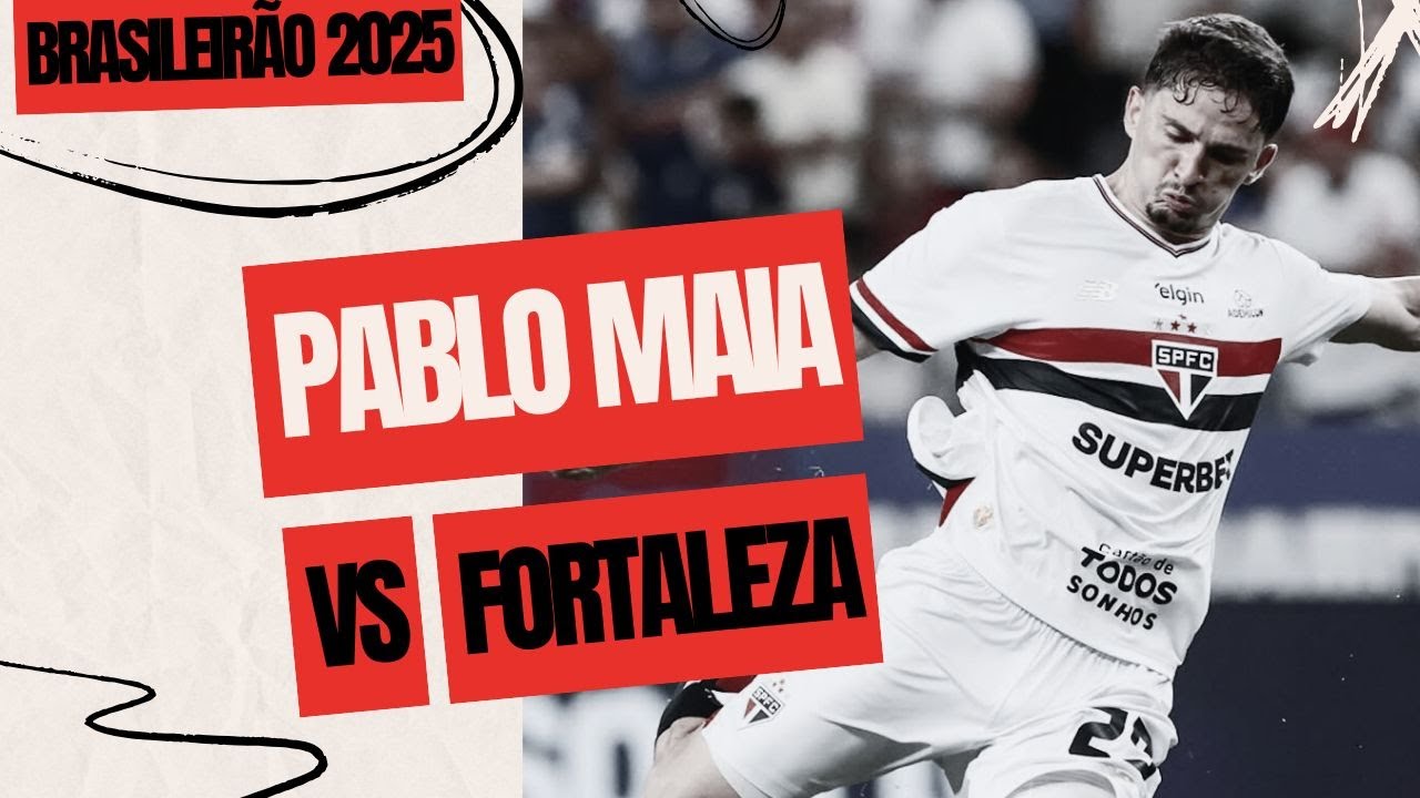 BRASILEIR&Atilde;O 25 | Pablo Maia vs Fortaleza