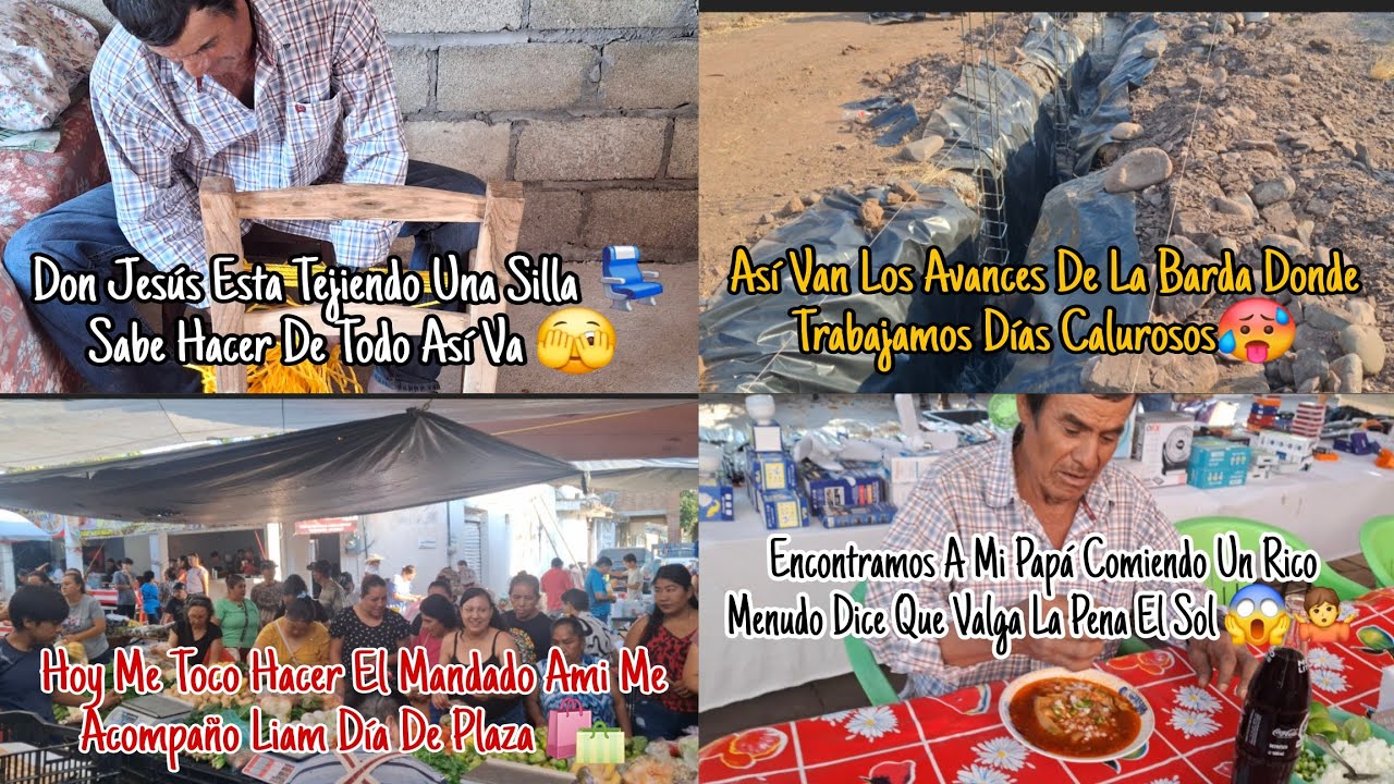Hoy Me Toco Hacer El Mandado A Mi Me Acompaña Liam Domingo De Plaza🛍/Encontramos A Mi Papá Comiendo😱