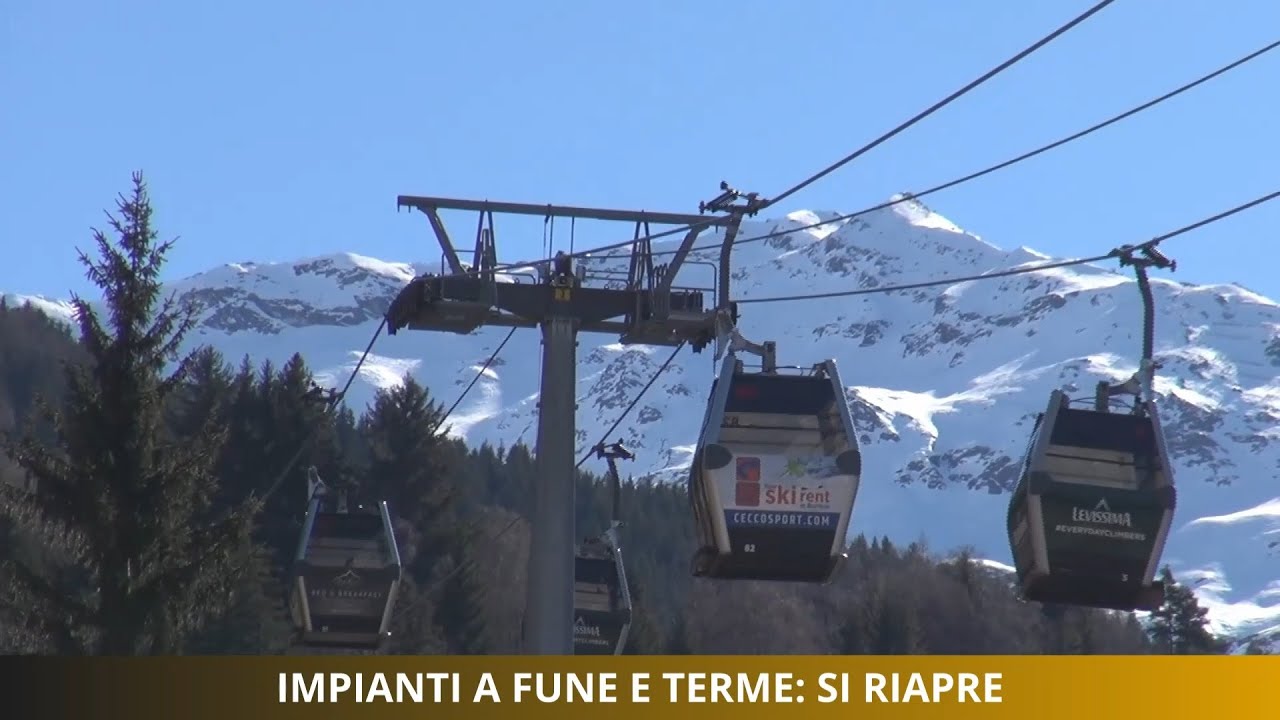 Impianti a fune e terme: si riparte