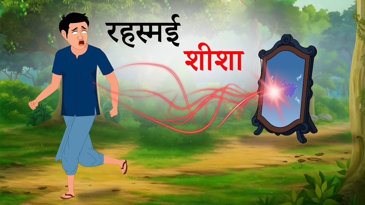 रहस्यमयी शीशा । Jadui Kahani । Moral Stories। Hindi Kahaniyan @SsoftoonsAnimationHindi