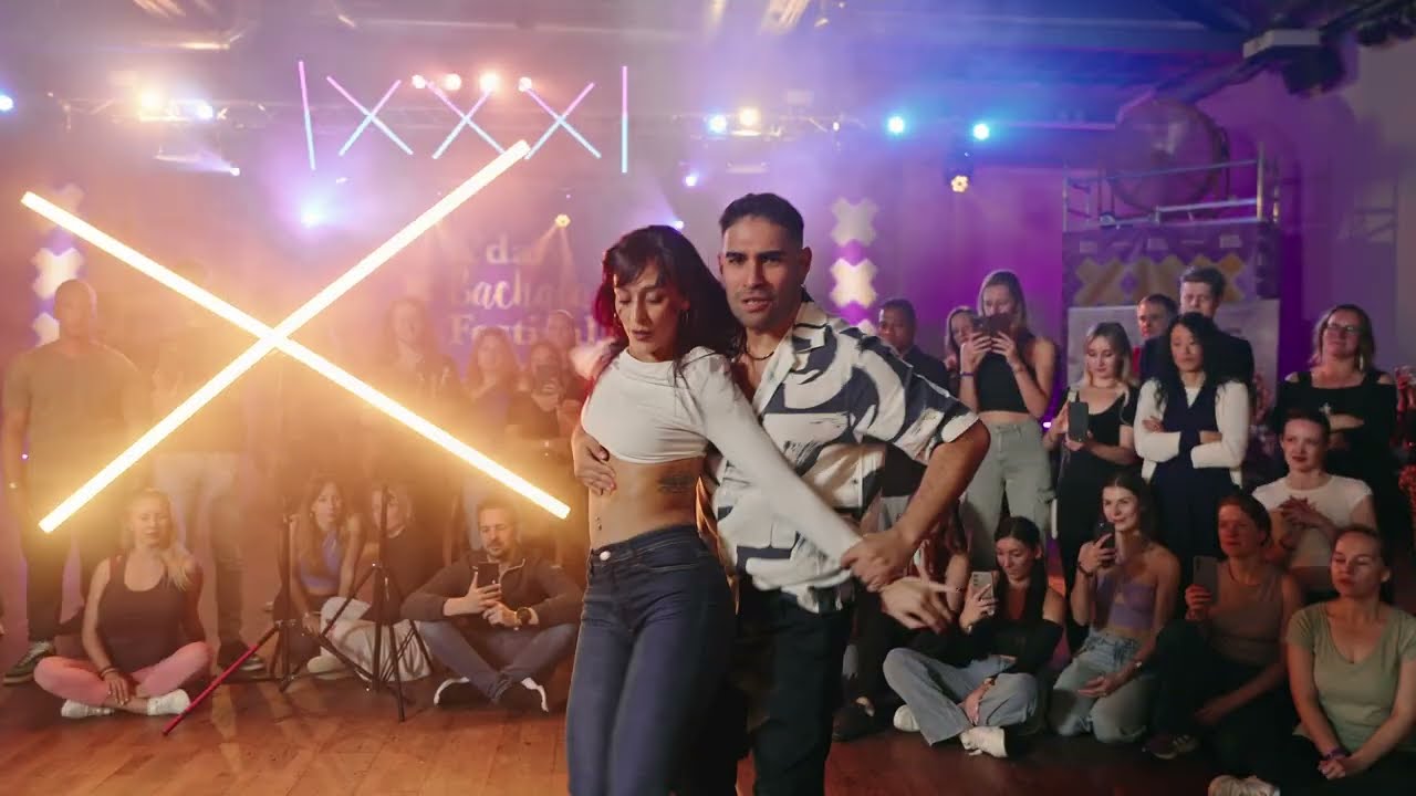 Marco & Sara dancing at Adam Bachata Festival 2025