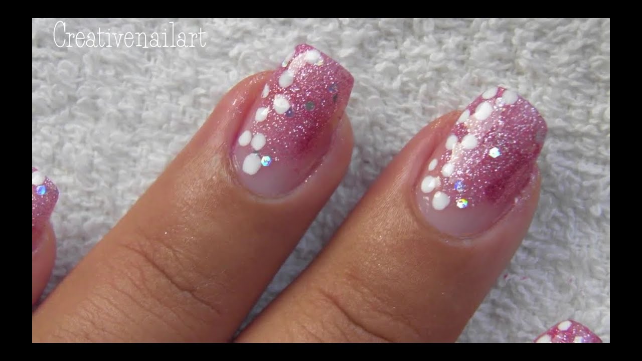 gel nail art look tutorial