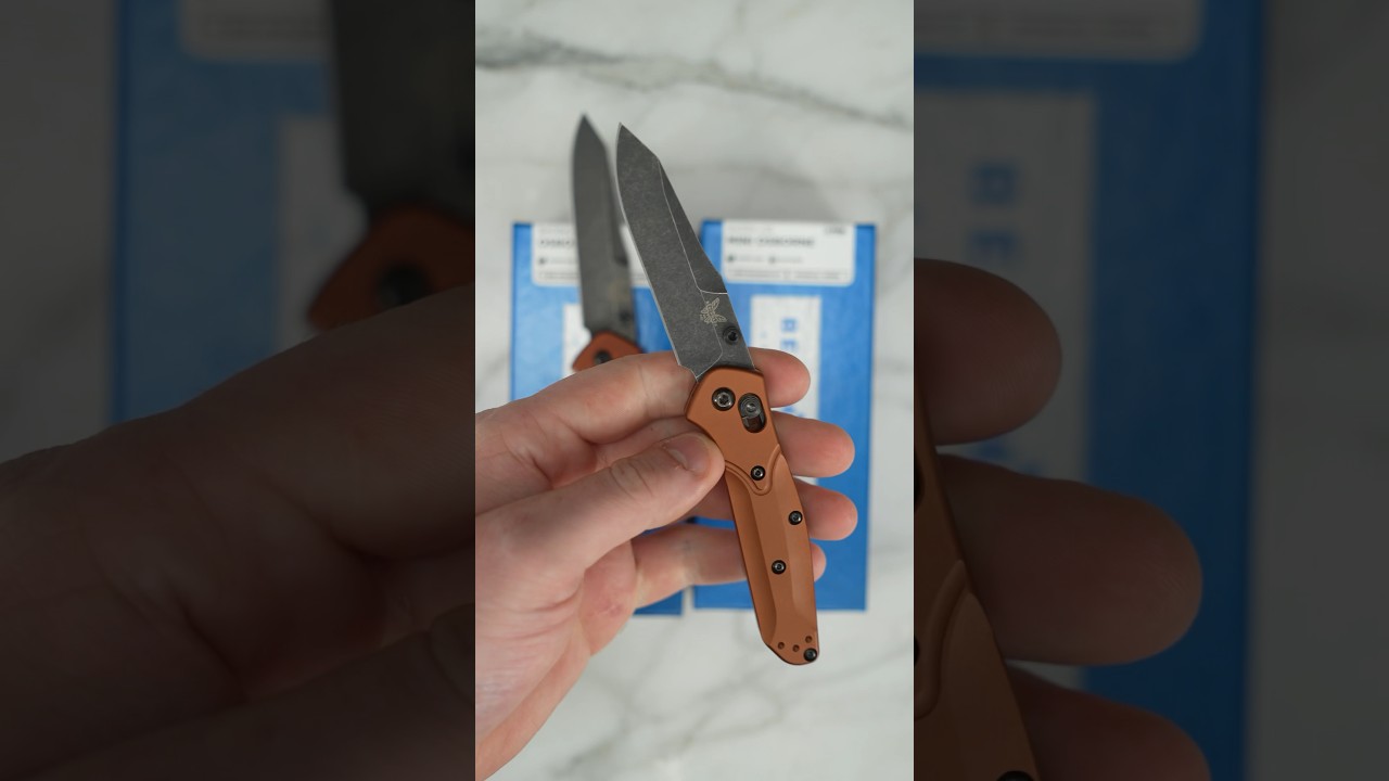 Новые Benchmade 940BK-03 и 945BK-03 Osborne поступят в продажу 18 июля!
