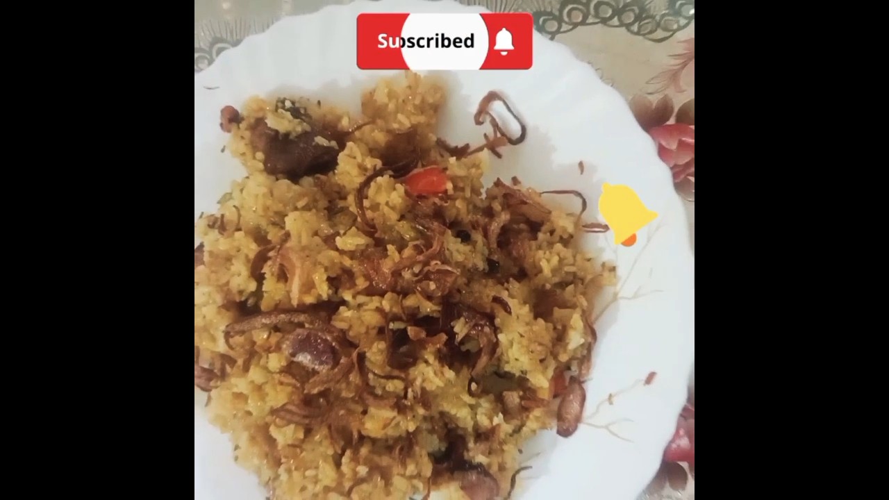 recipe of meat with biryani pulao #meat #biryanipulao #like